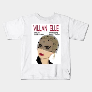 Villanelle, Killing Eve, She Villain Kids T-Shirt